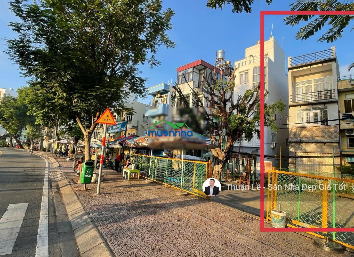 Bán căn góc 2 mặt tiền đối diện công viên. sát mặt tiền hoàng sa, quận 1. nhà mới 3 tầng + 4pn lớn - 4