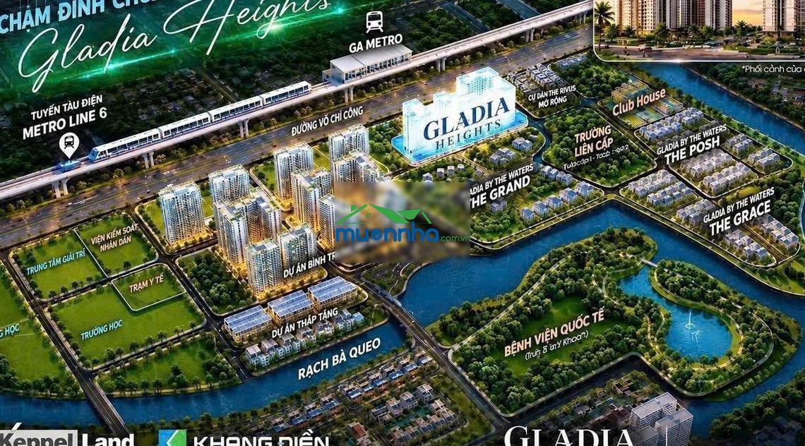 Chính thức mở bán căn hộ gladia heights khang điền quận 2, giỏ hàng riêng f1. - 3