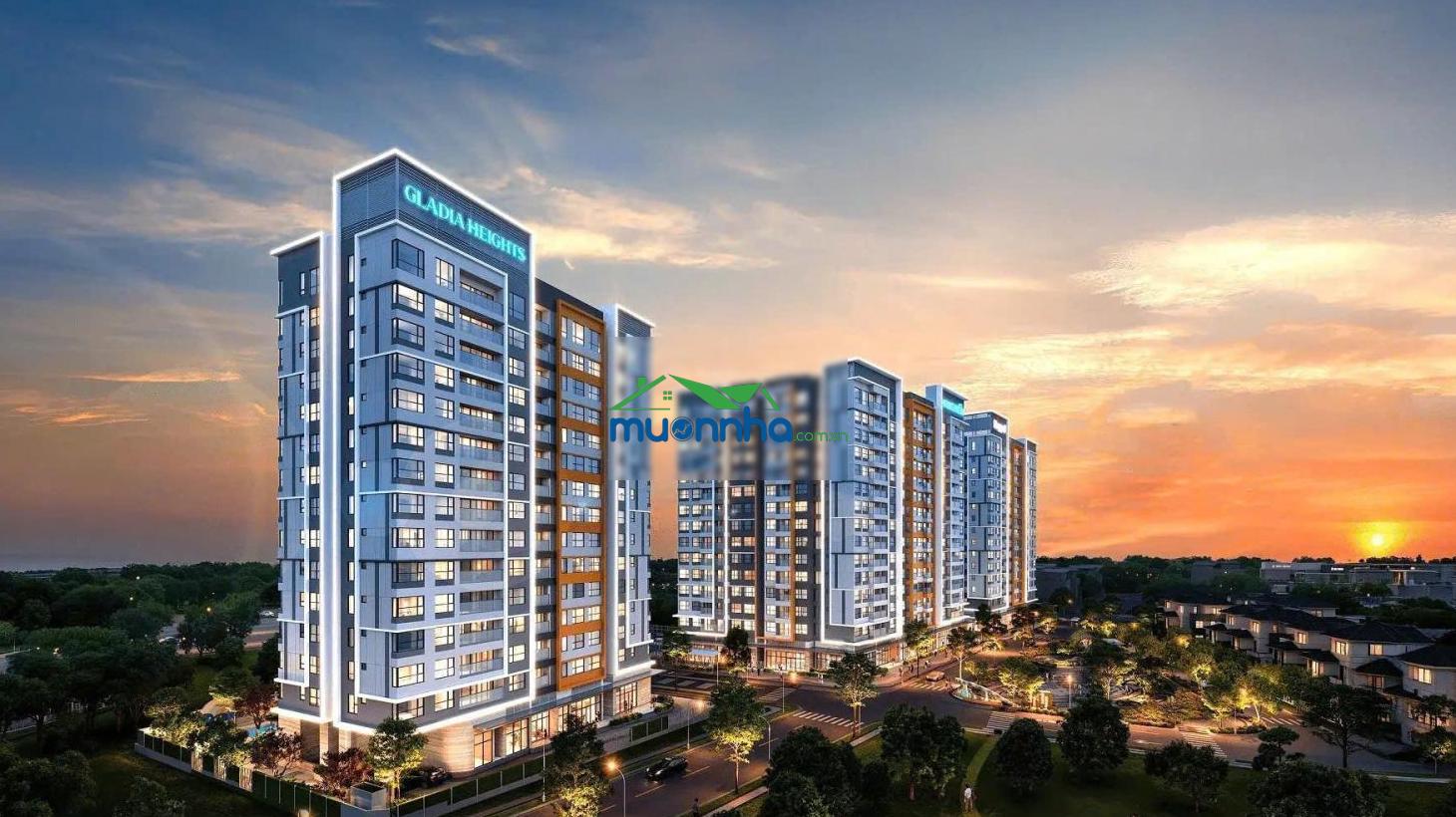 Sở hữu ngay căn hộ gladia heights sang trọng 2pn, 2wc, 72m² giá chỉ từ 5 tỷ 9 - 3