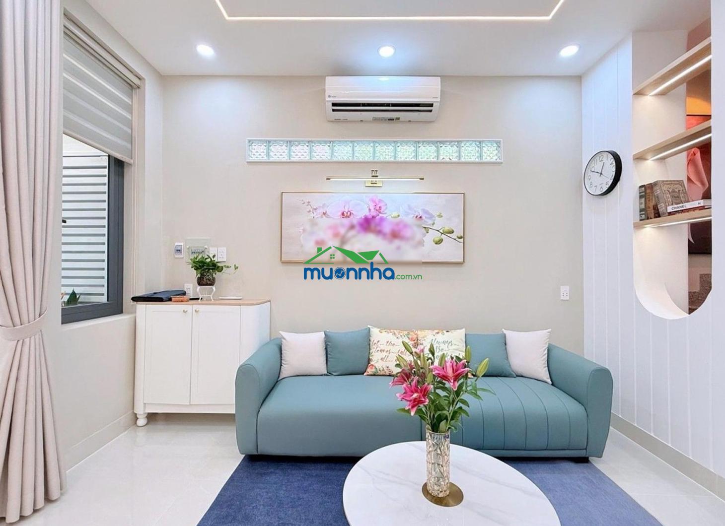 Nhà đẹp ở ngay p.1 phú nhuận, dt 53m, 4 tầng, lô góc thoáng mát, chỉ 10.3 tỷ. nội thất cao cấp - 4