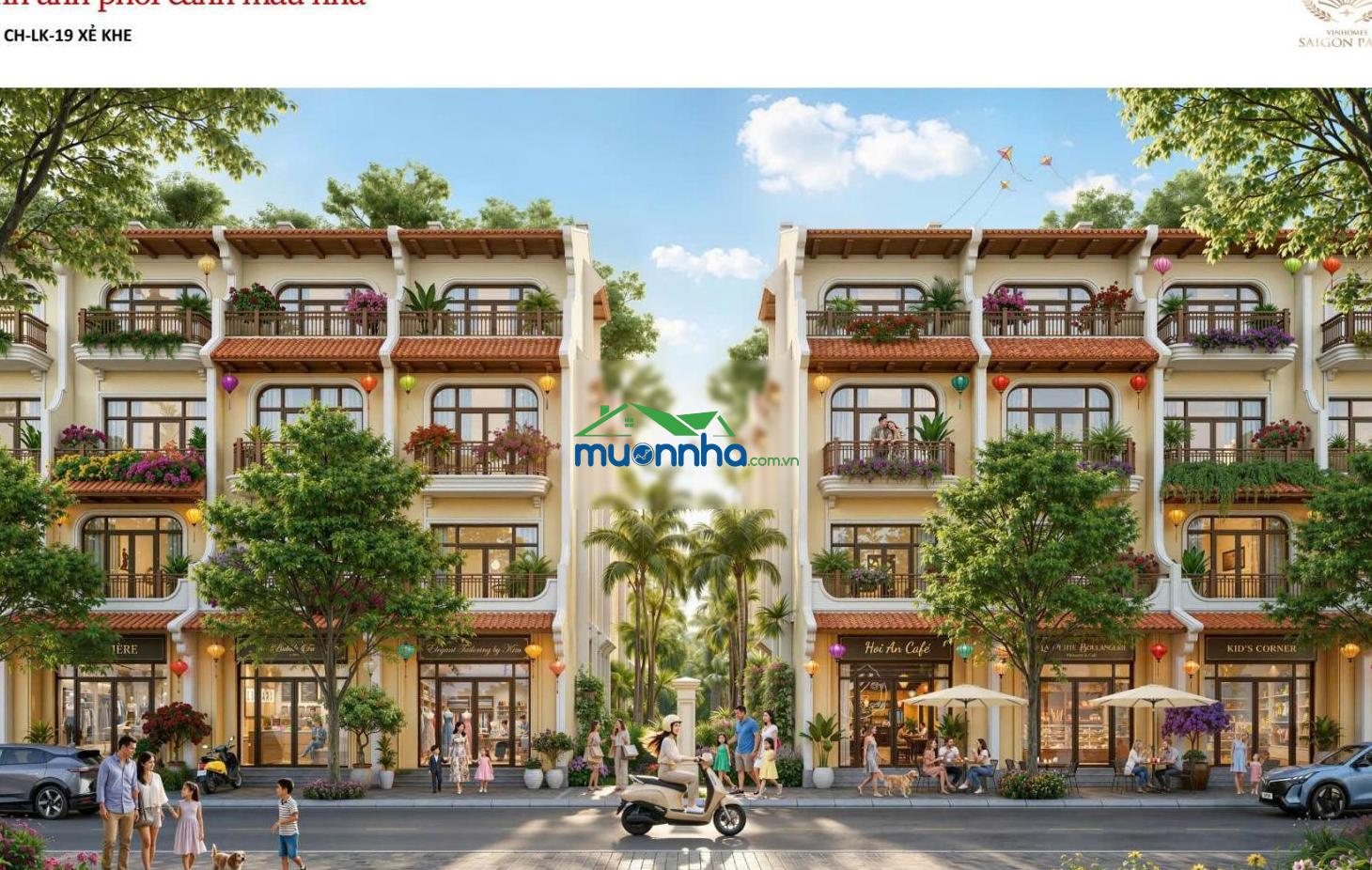 Một trong những căn giá tốt nhất vinhomes saigon park tiền đất 3,79 tỷ, nhà phố 50m² giãn xây