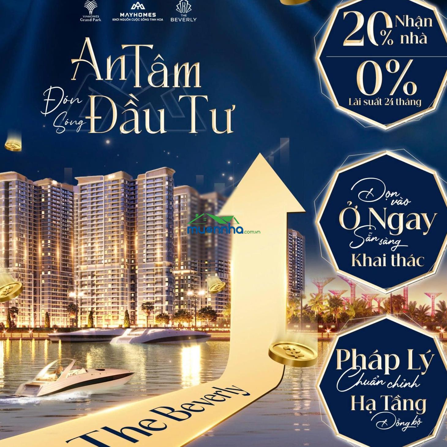 Tài chính chỉ hơn 3 tỷ, sở hữu ngay không gian sống chuẩn resort giữa lòng vinhomes grand park q9