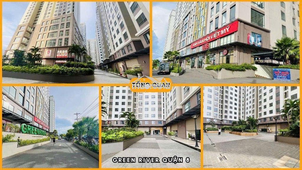 Chính chủ bán ch green river q8, dt 70m2/ 2pn, nhà mới, giá 2.95 tỷ - 2