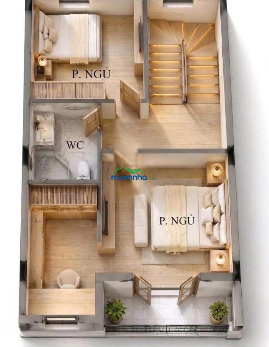 Vốn tự có 1 tỷ 241 - sở hữu ngay nhà phố 1 trệt 3 lầu khu ánh sáng - vinhomes sài gòn park - 2