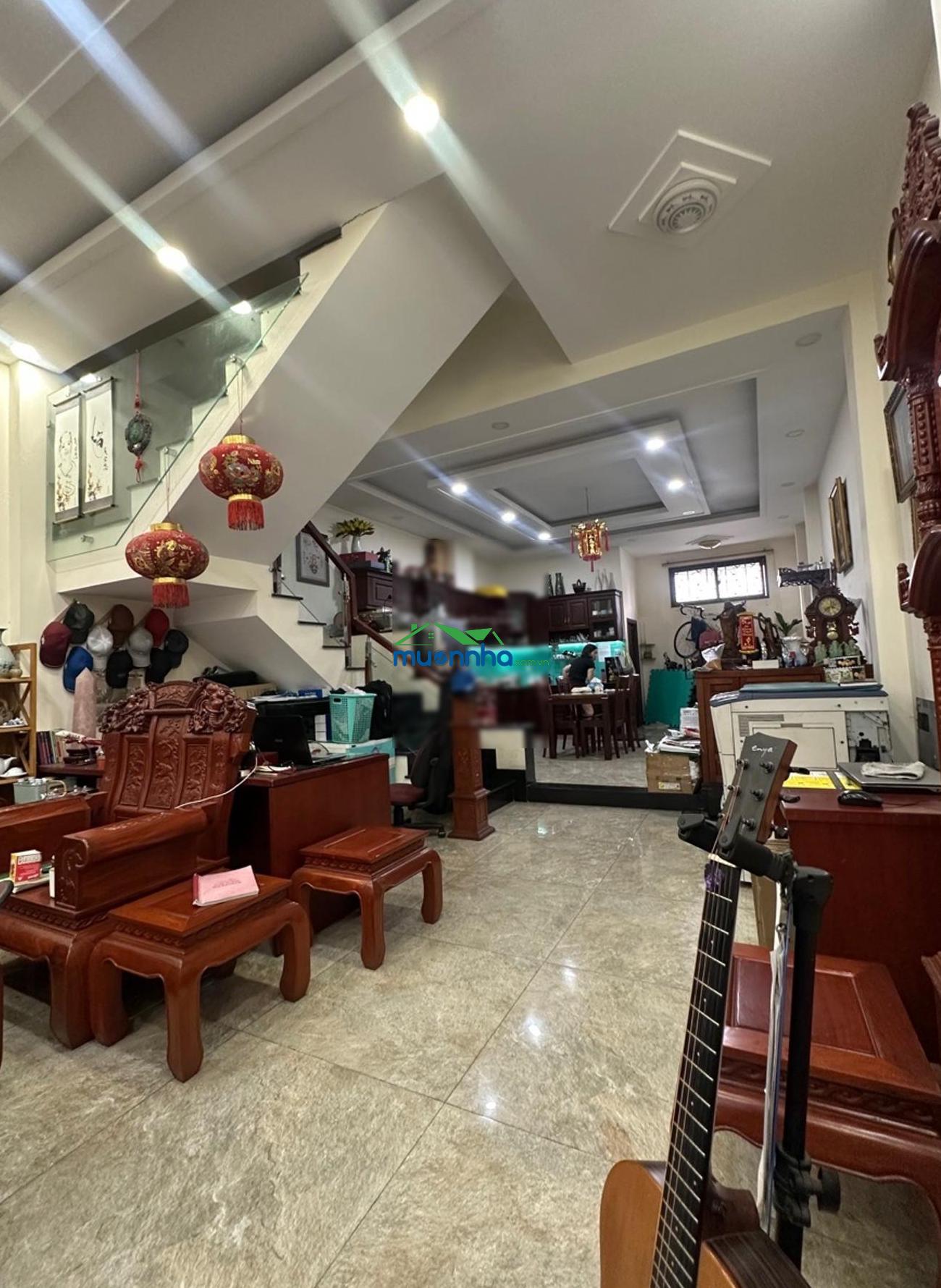 Hẻm 12m, 1/ nguyễn văn công - gần sân bay. 4 tầng mới