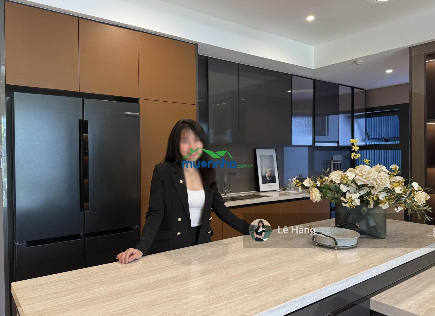 Căn góc 3pn gladia heights 124m2 nhà thô view biệt thự gladia triệu đô - 2