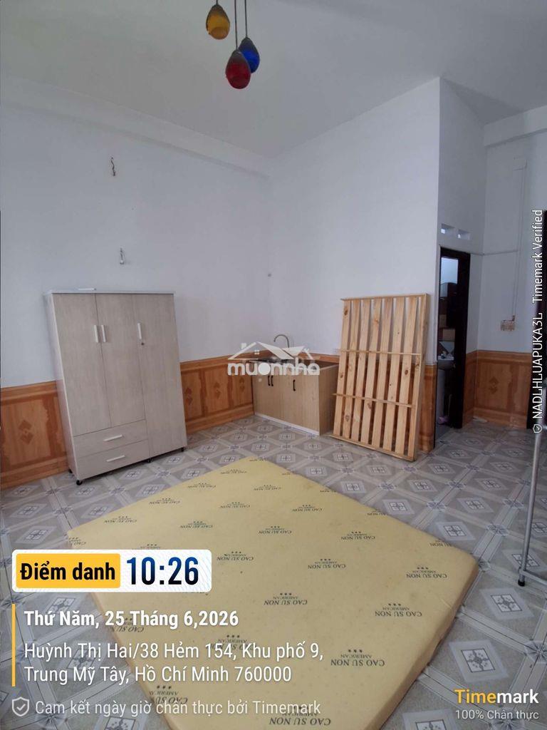 Giá 2 triệu / tháng 
🏡 phòng trọ ngay mặt tiền huỳnh thị hai
📍 - 2