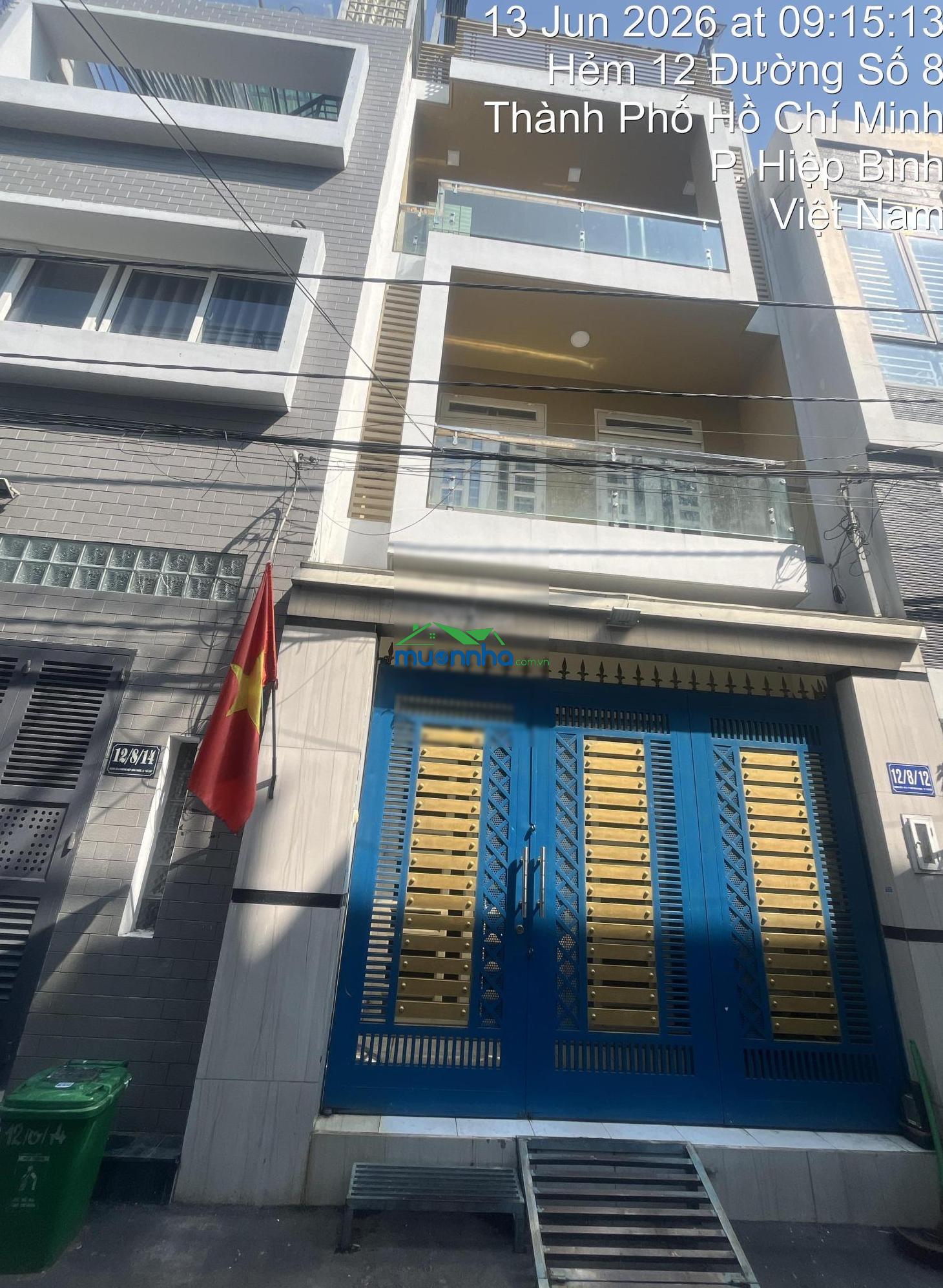 Cần bán căn nhà 4 tầng tại khu dân cư hồng long sát vạn phúc giá 6,9 tỷ - 2