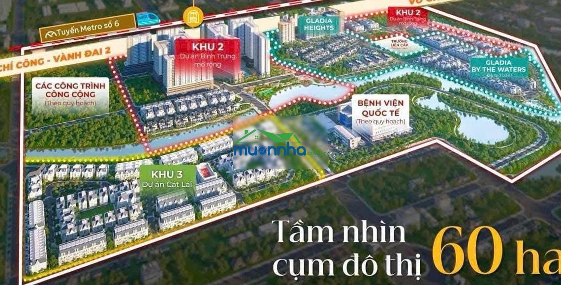 Cơ hội mua căn hộ q2 chỉ 83tr/m2, booking ngay 1,2,3pn gladia heights kepple+khang điền - 2