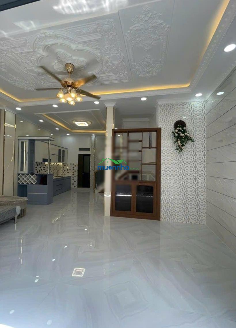 Nhà đẹp 2 tầng, hẻm ô tô thông, rộng 5m, dt 50m², p. phú lâm, bà hom - 4