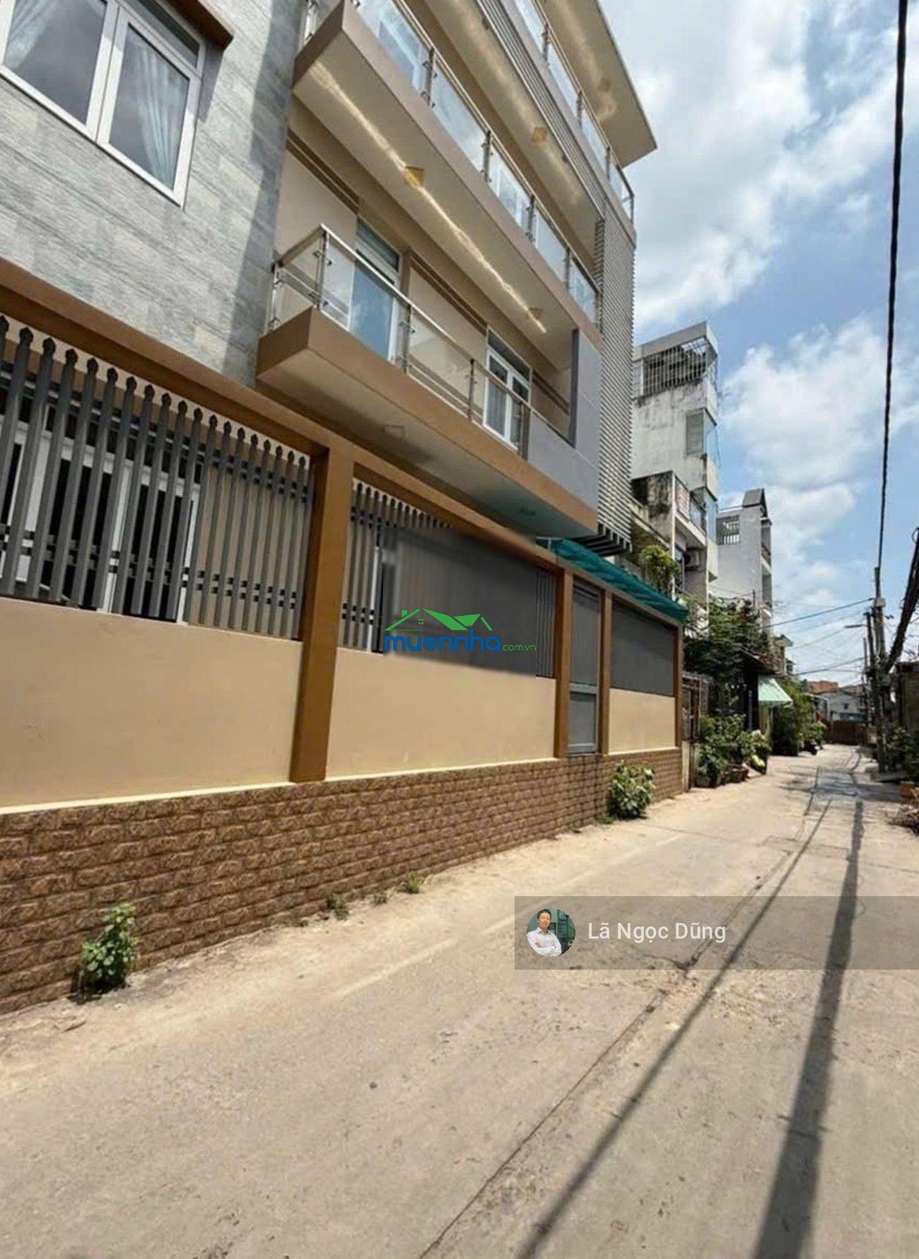 Bán nhà 3 tầng, 4,5x11m, hẻm ô tô 5m. có thông, đường tân hòa đông (giáp q. 6), giá 4.321 tỷ (tl) - 4