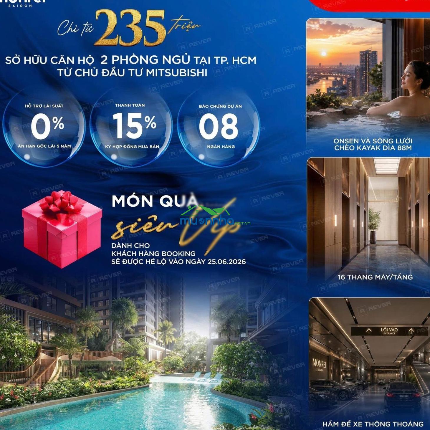 Mở bán căn studio chỉ 1,626 tỷ sở hữu căn hộ studio monrei saigon - thanh toán 15% nhận nhà - 2