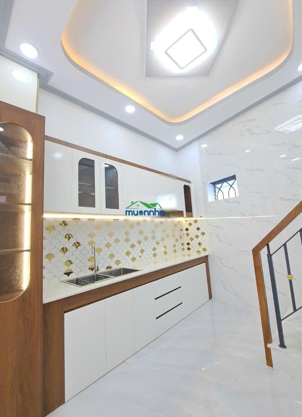 4.6 tỷ có ngay nhà 3 tầng tân hòa đông giáp phú lâm - 4,3 x 11m, 3pn 3wc - hẻm xe hơi thông