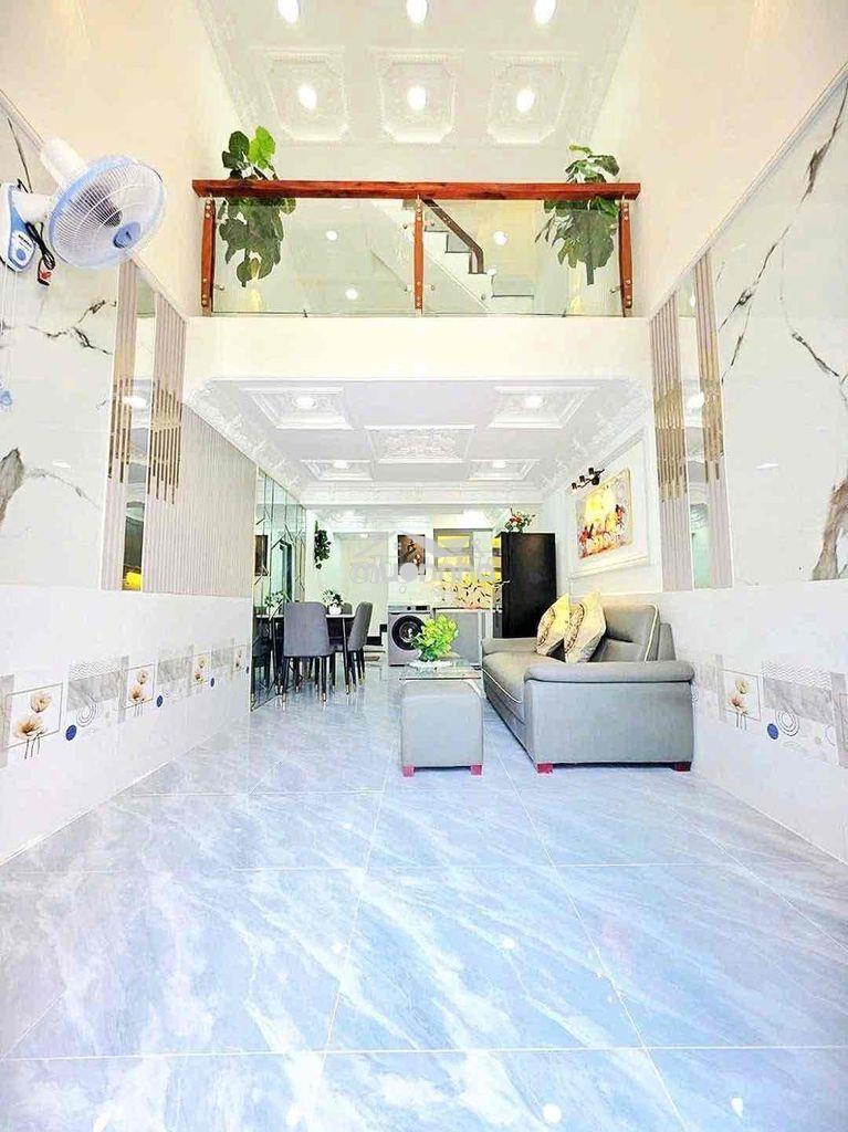 Nhà gần trường lâm văn bền 3 tầng ngay trung tâm nhà bè - 3