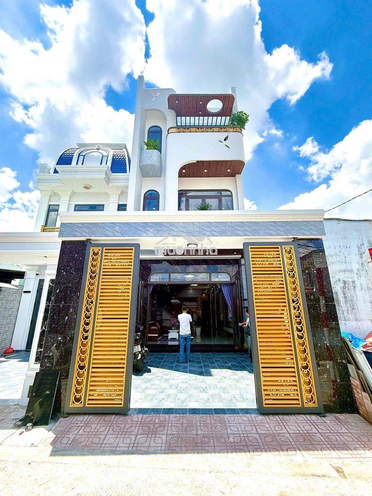 Bán nhà phố 2 lầu 4 phòng ngủ sân xe hơi - đông hoà dĩ an nình dương - 2