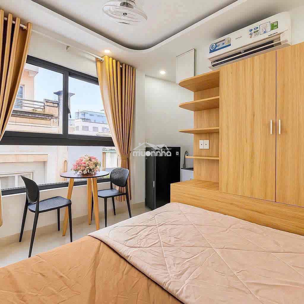 🏡 Studio 28m2 ánh sáng tự nhiên ngay bờ kè trường sa giáp quận 1,3 - 4