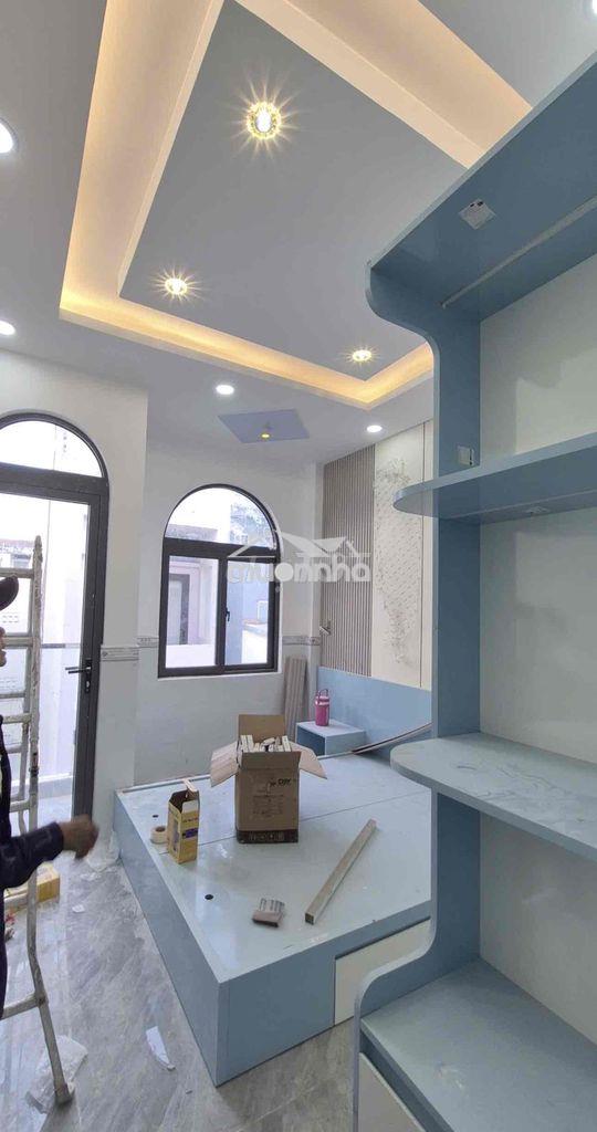 Nhà mới xây f10 q8 💥 giá 6 tỷ 980 triệu hẻm khu an ninh hẻm 3m5 xe hơi - 4