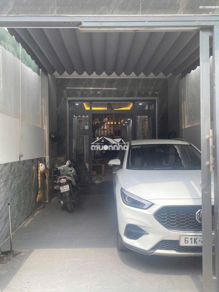 Bán nhà đường oto thông dt82m 1 trệt 2 lầu gần chợ dĩ an - 3