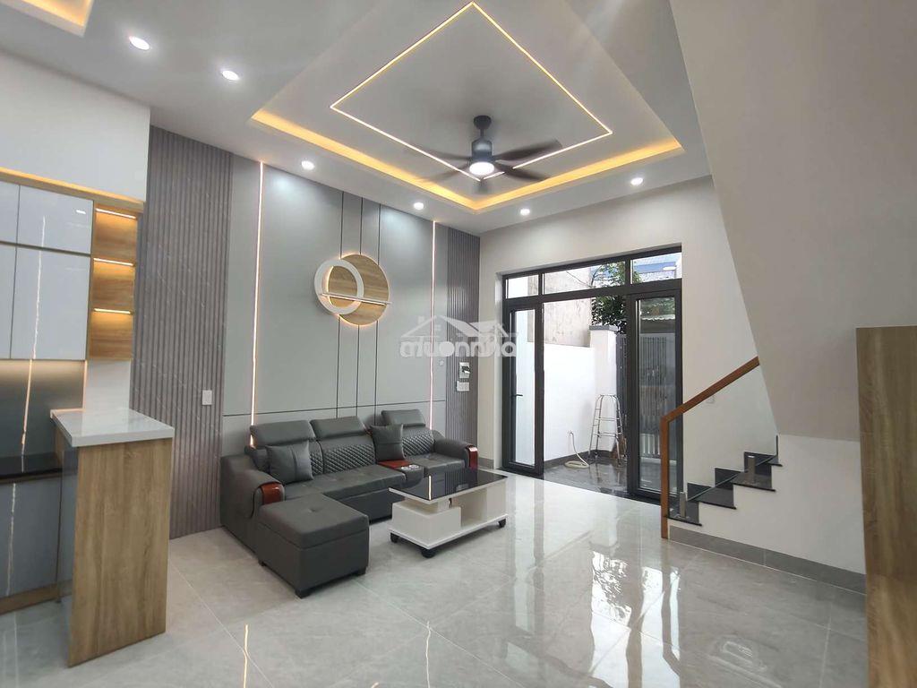 Nhà 1 trệt 2 lầu full nội thất hẻm 121 dx 006 vào 20m.gpxd cấp chính - 3