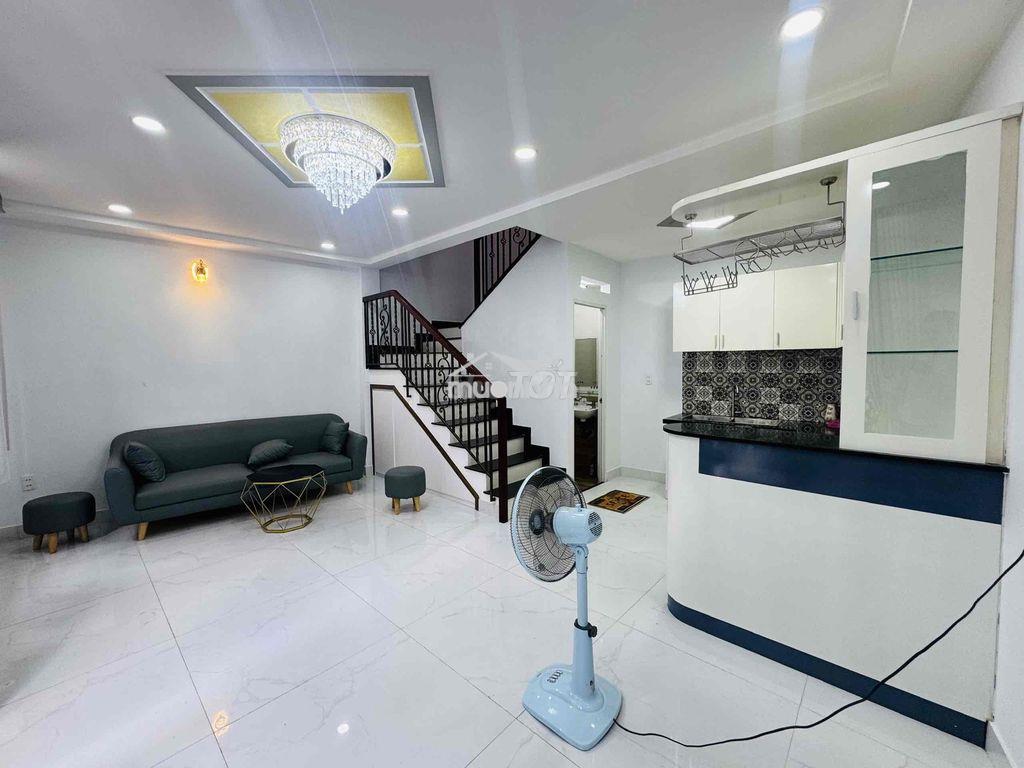 Giảm 500tr - nhà đẹp ở ngay - dtsd 105m2 (ngang 6m) hẻm 3m thông - 3