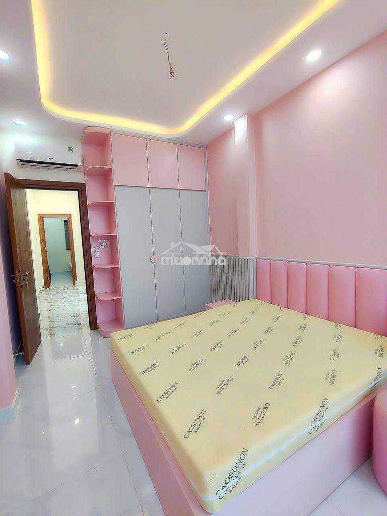 Bán nhà 4 tầng hẻm xe hơi đầy đủ nội thất mai xuân thưởng phường 6 q6 - 4