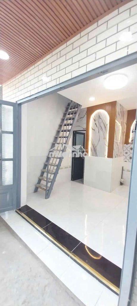 Nhà bán mặt tiền hẻm 6m - quốc lộ 50 bình hưng - 2tầng - 2pn - 2