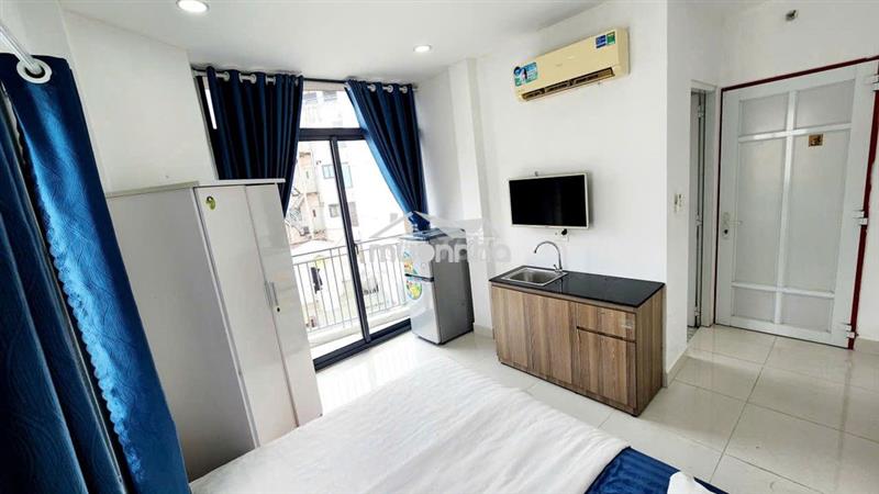 Cho thuê căn hộ mini có ban công đẹp tại 21 bùi văn thêm