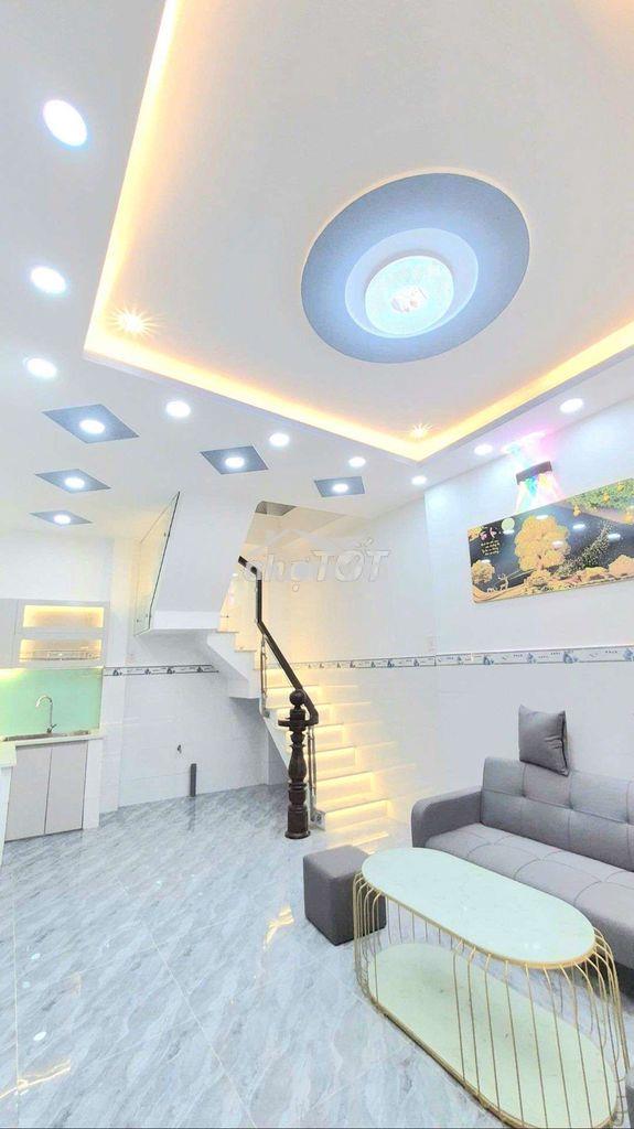 Nhà 3tầng sát cầu chữ y quận 8 - ngang 6.2m - full nt cao cấp - 4.đ - 3