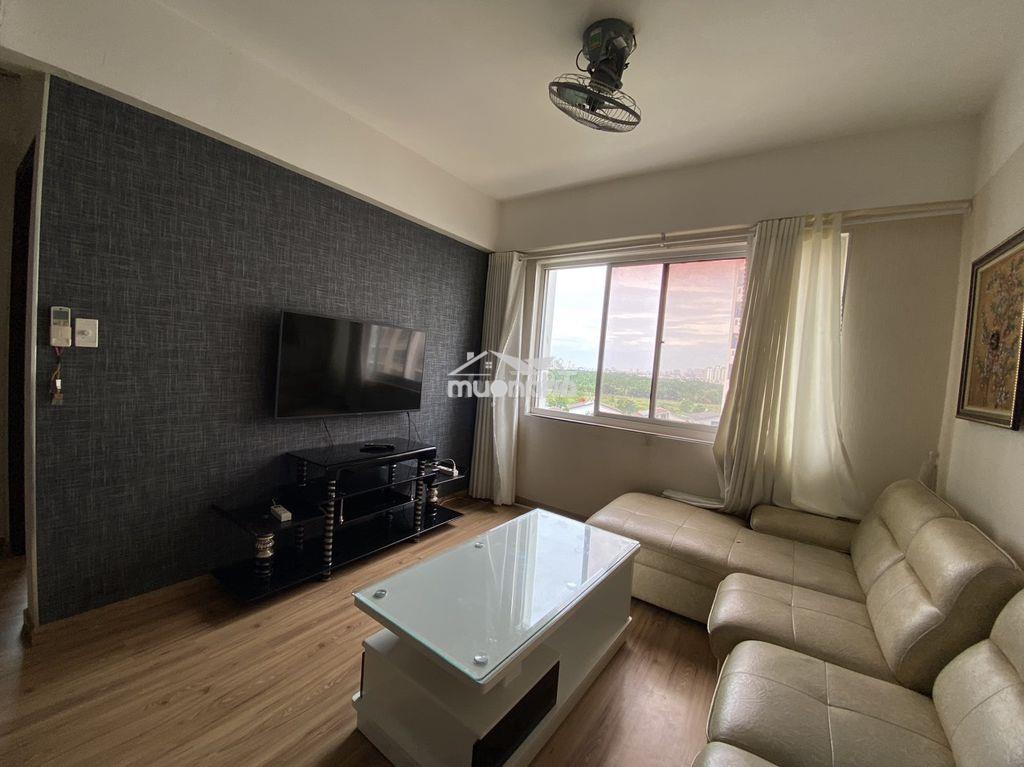 Cho thuê căn hộ 63m2 2pn 1wc đầy đủ nội thất 7tr - happy city - 2