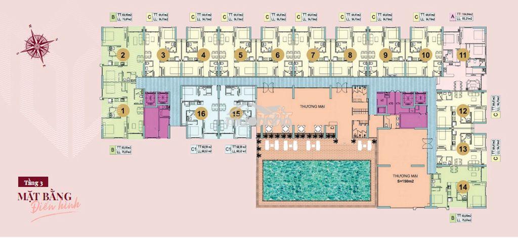 Bán chung cư minh quốc mặt tiền mỹ phước tân vạn 26tr/m2 phú mỹ-tp.hcm - 2