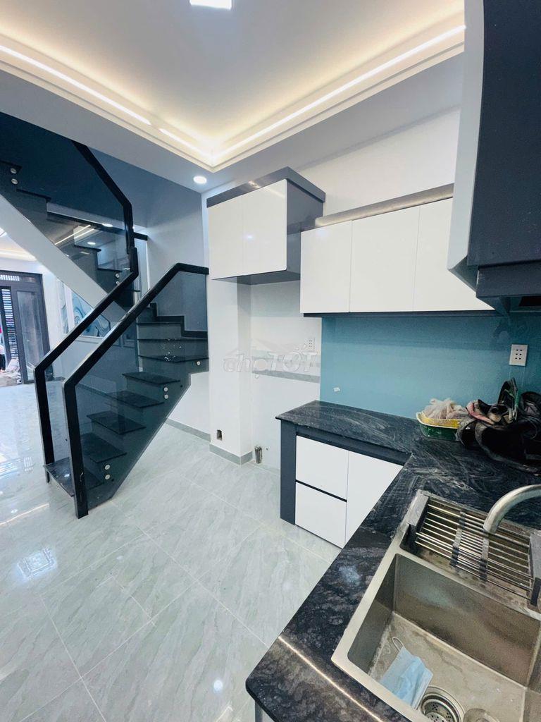 Nhà 1 xẹt ngay siêu thị mega lê văn khương q12 3,5x12 1ty860 tl mạnh  - 3