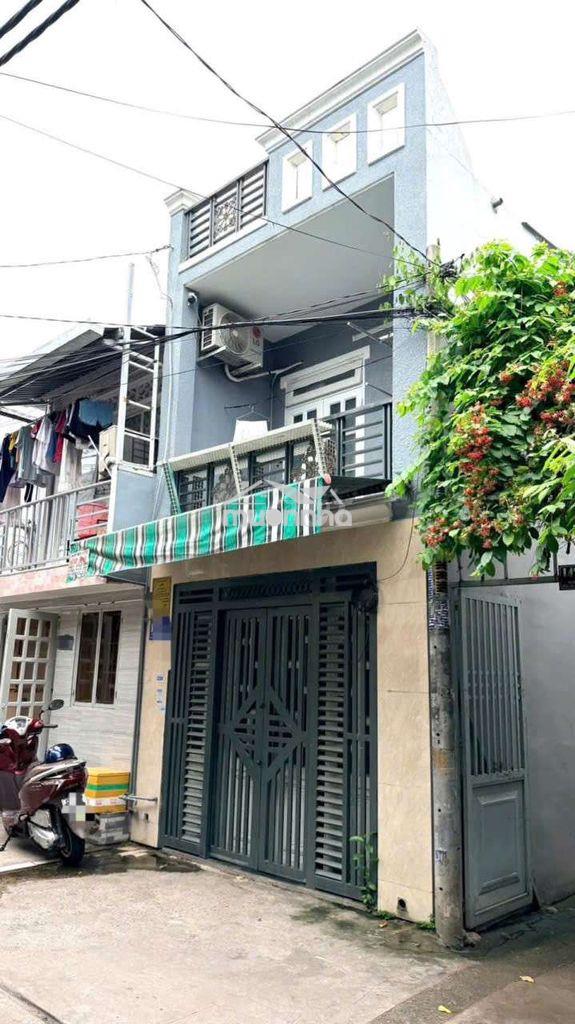 Nhà đẹp, đường rộng 5m, (3,3x10) trệt, 1lầu, 2pn, tân thới hiệp, q12 - 4
