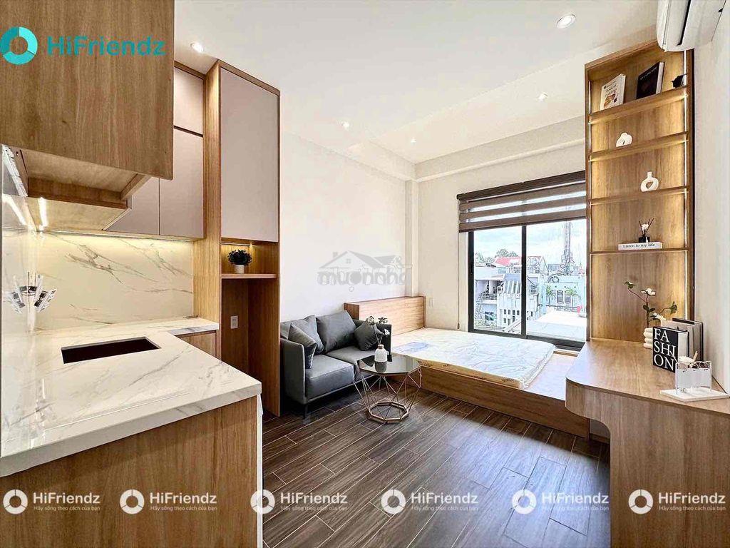 Cho thuê studio mới xây  ban công ngay vạn phúc city - đại học luật cs - 3