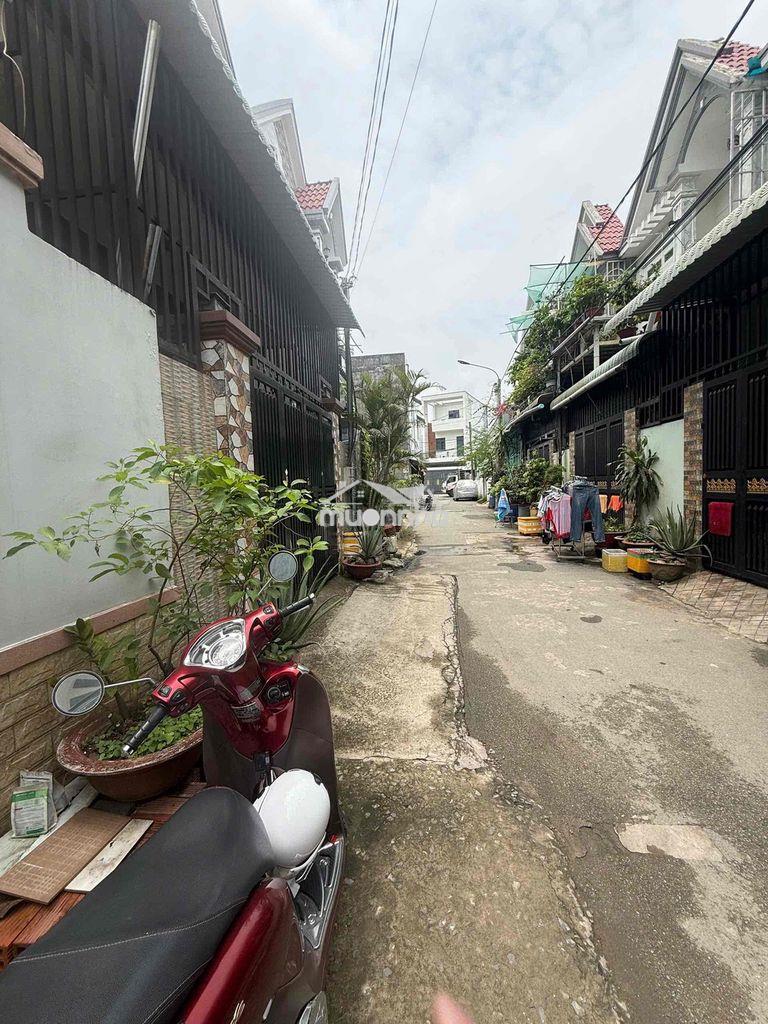 Cho thuê nhà 1 trệt 1 lầu p.bửu hòa (cổng sau pouchen),5x18=90m2,3pn - 3
