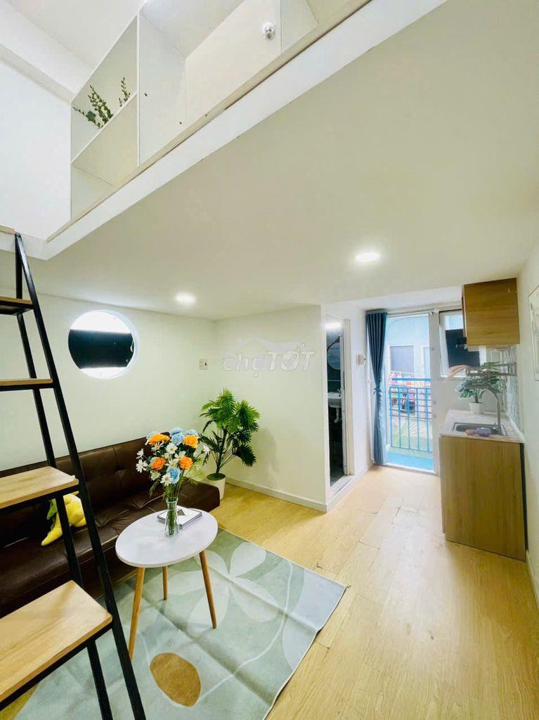 Phòng ban công như hình siêu thoáng mát gần lotte q7 (vào ở ngay) - 2