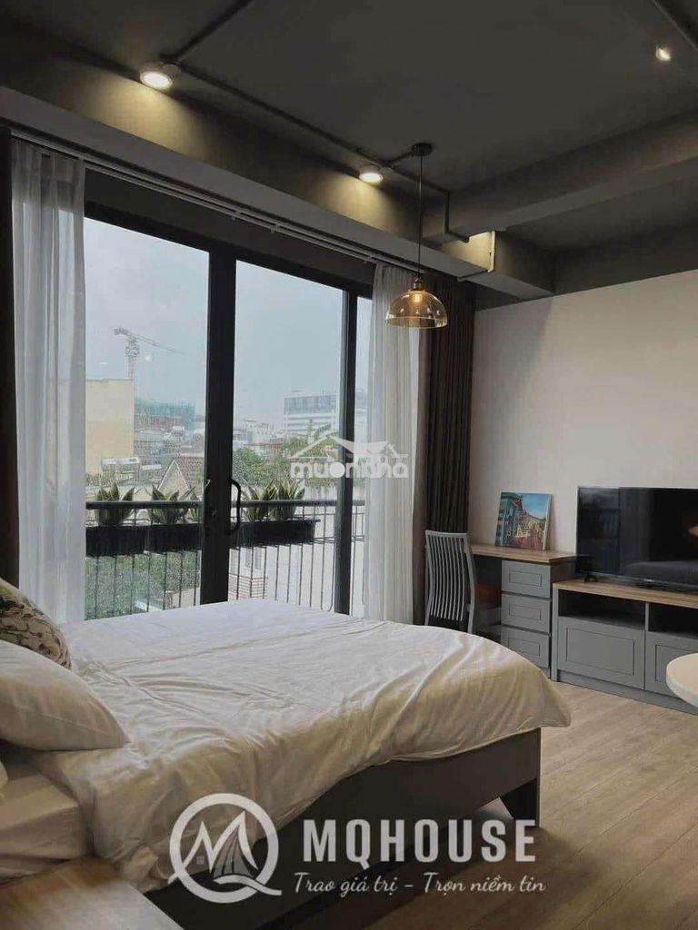 Cho thuê căn hộ ban công full nội thất ngay etown cộng hòa, tân bình
