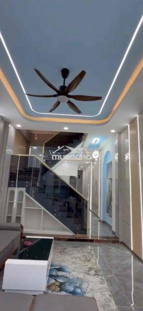 Bán nhà 1 trệt-2 lầu cực đẹp chủ để lại nội thất - 4