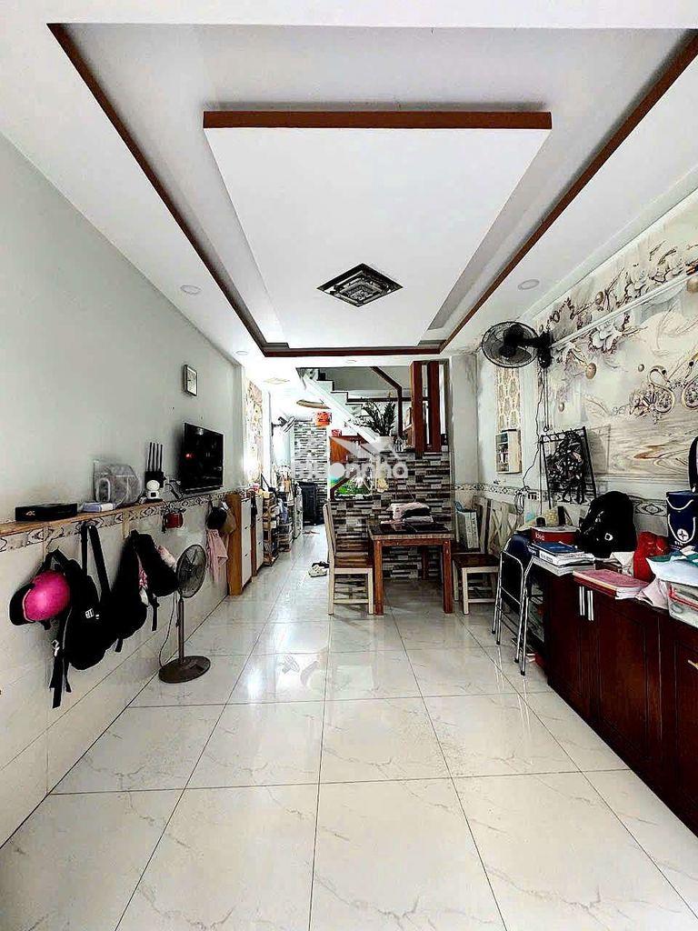 Nhà 1 lầu 34.4m2 hẻm xe hơi 4m sát mặt tiền phan huy ích, gần emart 2 - 3