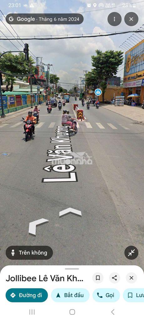 Chỉ 45,5 tỷ hơn 2000m2 hẻm lớn, cách mt lê văn khương 50m. - 2