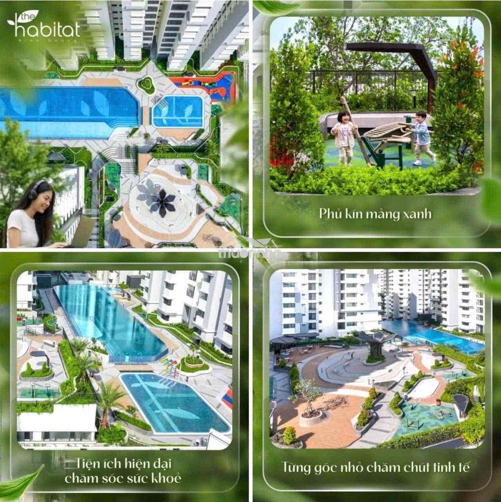 Căn 2pn đẹp tại the habitat, view landmark, full nt, bao phí ql - 2