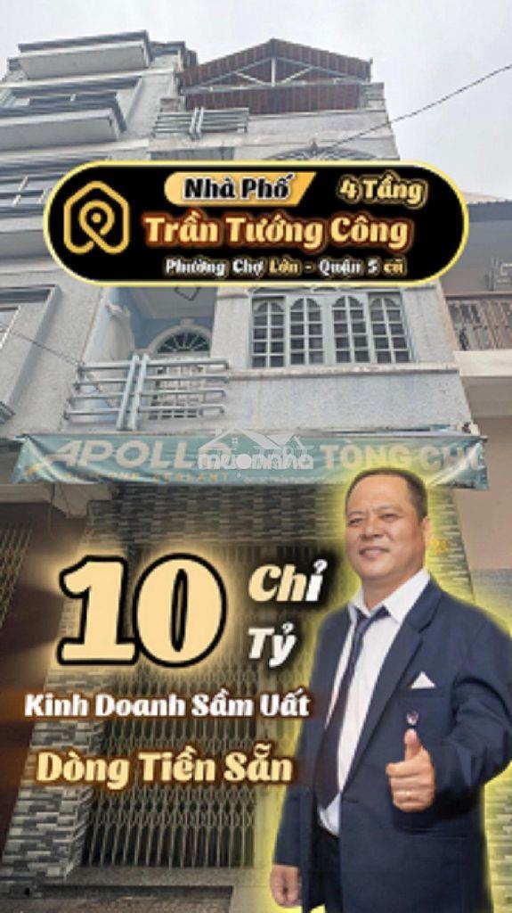 💎Nhà mặt tiền kinh doanh q5 - cho thuê cao - chỉ 10 tỷ
