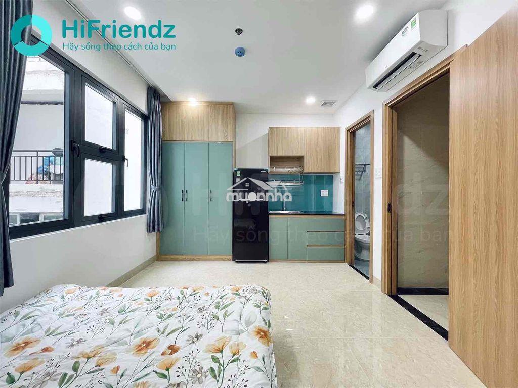 Phòng trọ nguyễn thượng hiền, 25m2 full nt, thang máy, giặt sấy - 3