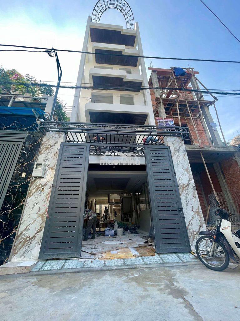 Siêu phẩm 4,7m x 22m. 5 tầng thang máy đường nguyễn văn quá. ngay chợ - 2