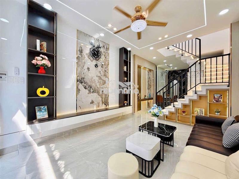 Chỉ hơn 4 tỷ, nhà 45m2, 2 tầng, 3 phòng ngủ phan huy ích , gò vấp