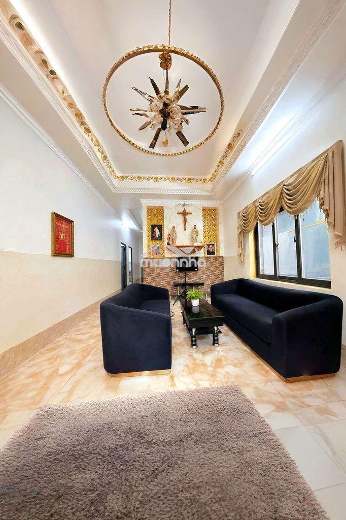 Cho thuê nhà 160m2 mới, rẻ, đẹp, có sẵn nội thất, đường 5m sân đậu oto - 3