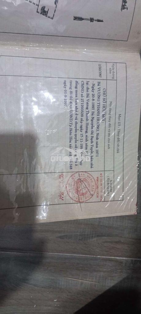 Nhà ở gác gỗ ởtrung tâm biên hòa, ngang 6m - 2