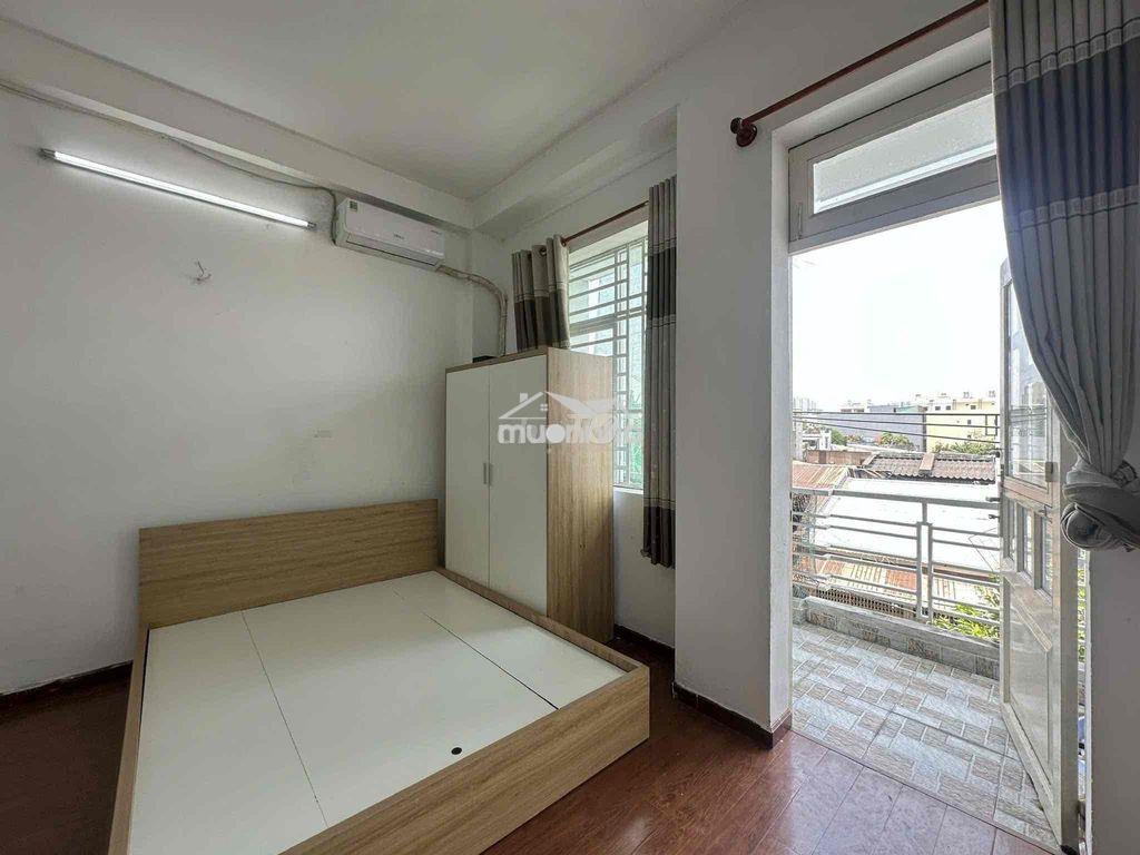 Phòng ban công - full nt ngay ngã 4 bốn xã - hương lộ 2 - 4