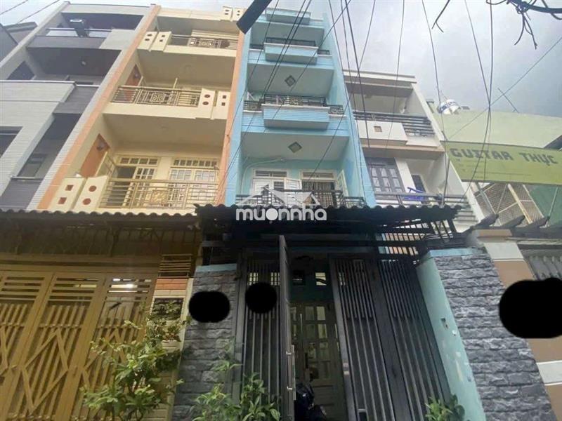 Cho thuê nhà 4 x14 đúc 3 lầu hẻm 78// ng văn khối p11 gv 4 phòng ngủ