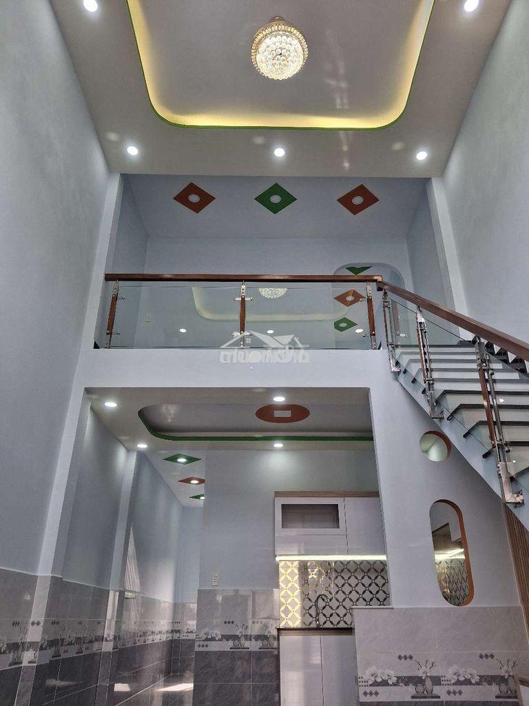 Nhà đường tô ký 8 mới đẹp vào ở ngay giá rẻ sổ đỏ khu dân cư - 4