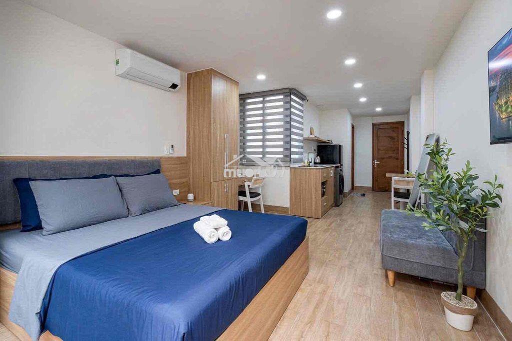 Cho thuê căn hộ ban công siêu rộng mới toanh ở trần quang khải giá rẻ - 2